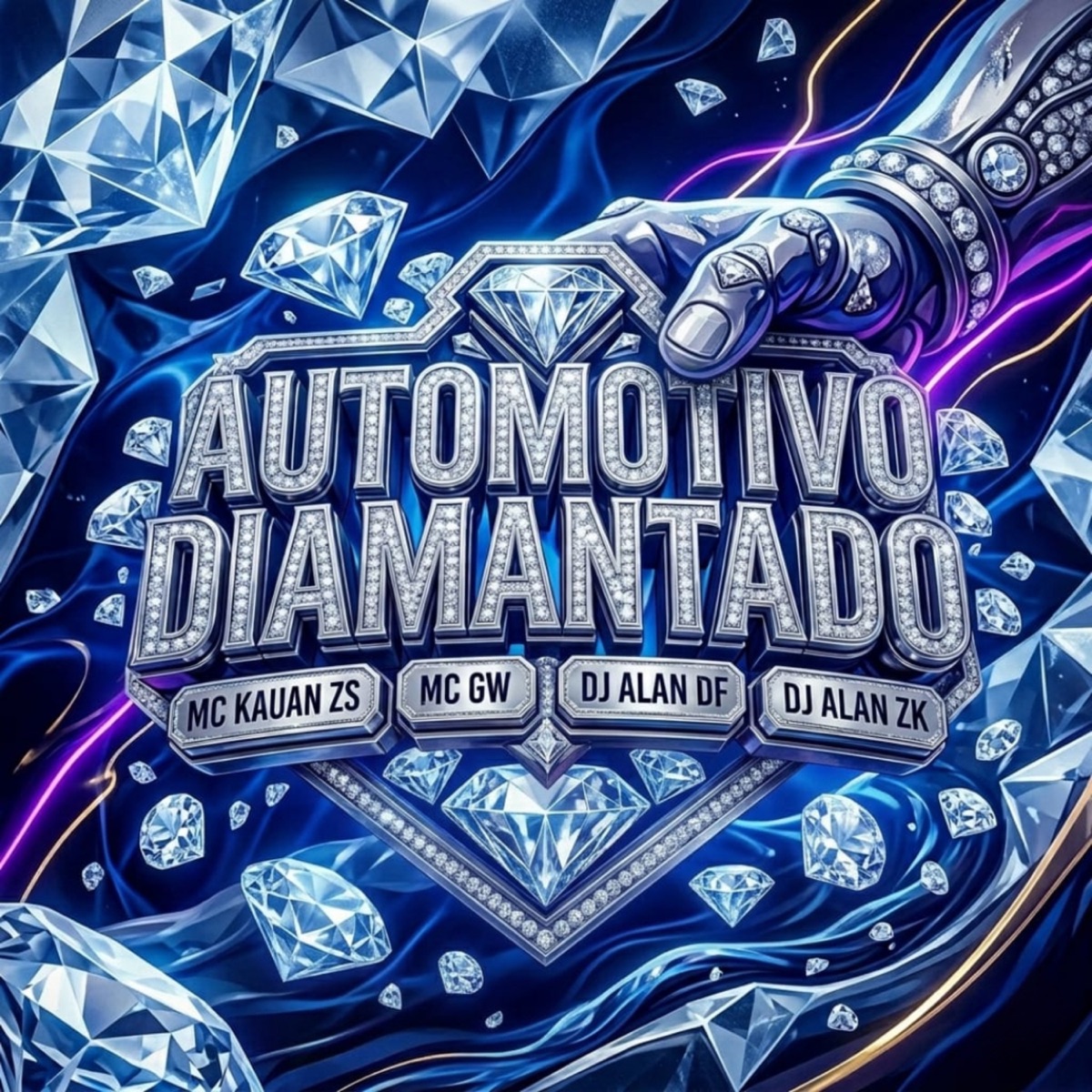 Automotivo Diamantado - Single by Mc Gw, DJ ALAN DF, MC Kauan zs & DJ ALAN ZK album cover