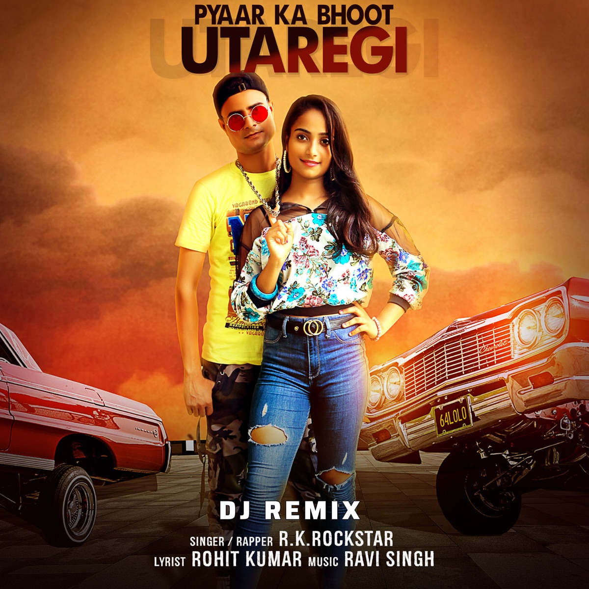 Pyaar Ka Bhoot Utaregi (DJ Remix) - Single by R.k.Rockstar, Gungun, Sidharth & Janvi album cover