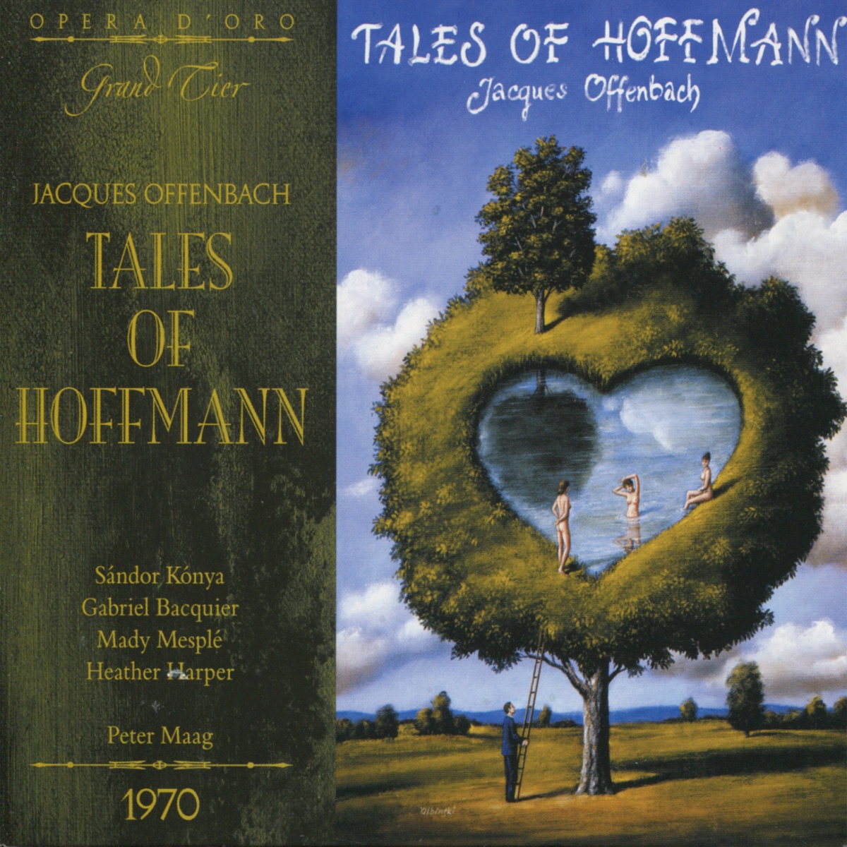 Offenbach: Tales of Hoffman by Orchestra of Teatro Colon, Chorus of Teatro Colon, Peter Maag, Sándor Kónya, Gabriel Bacquier, Heather Harper, Mady Mesple, Radmila Bakocevic, Noemi Souza & Guy Gallardo album cover