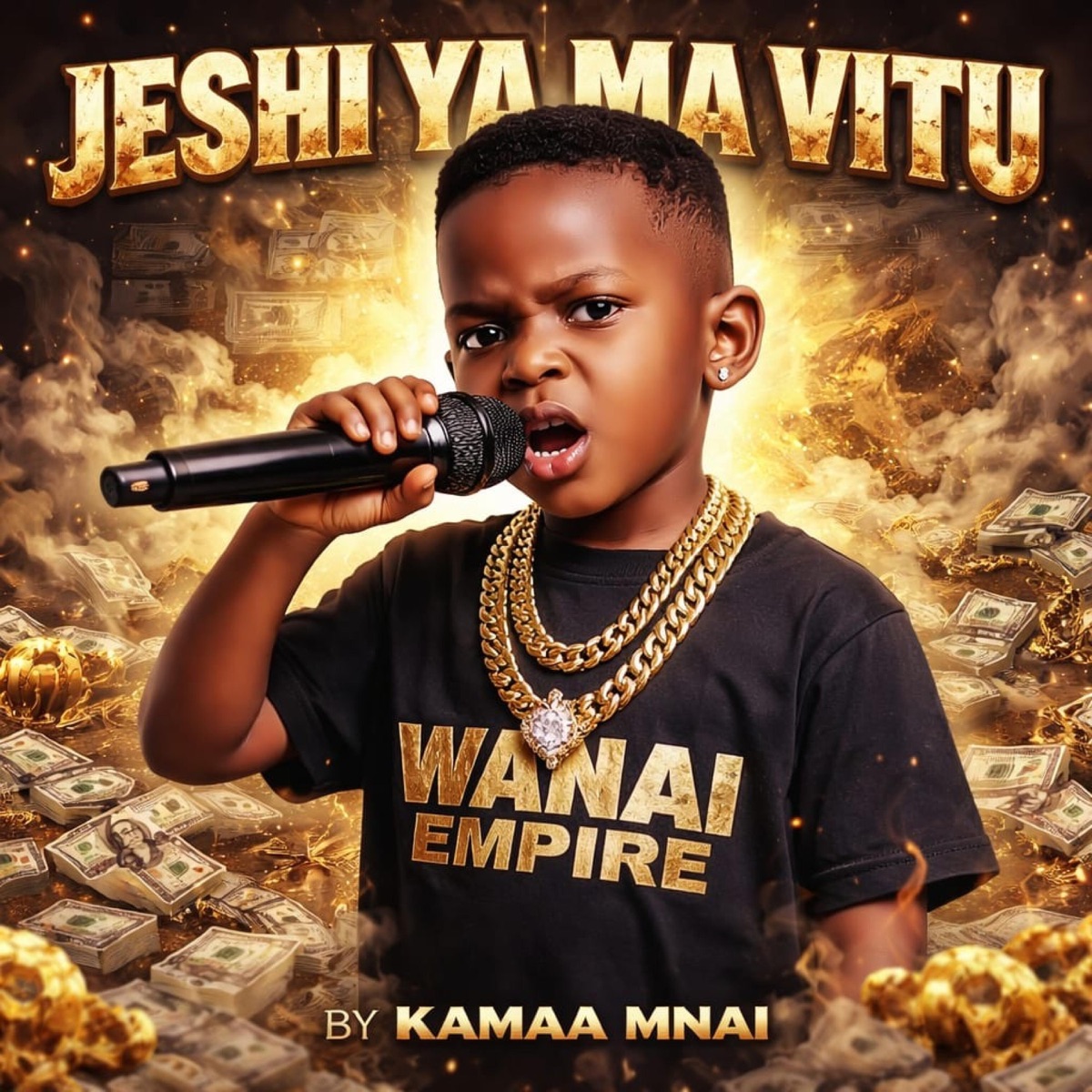 JESHI YA MA VITU - Single by KAMAA MNAI album cover