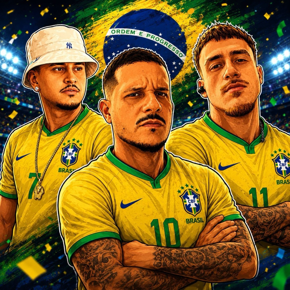 Quem Tem Mais 5 (Brasil Rumo ao Hexa) - Single by Memê no Beat, Gaud & Ami$h album cover