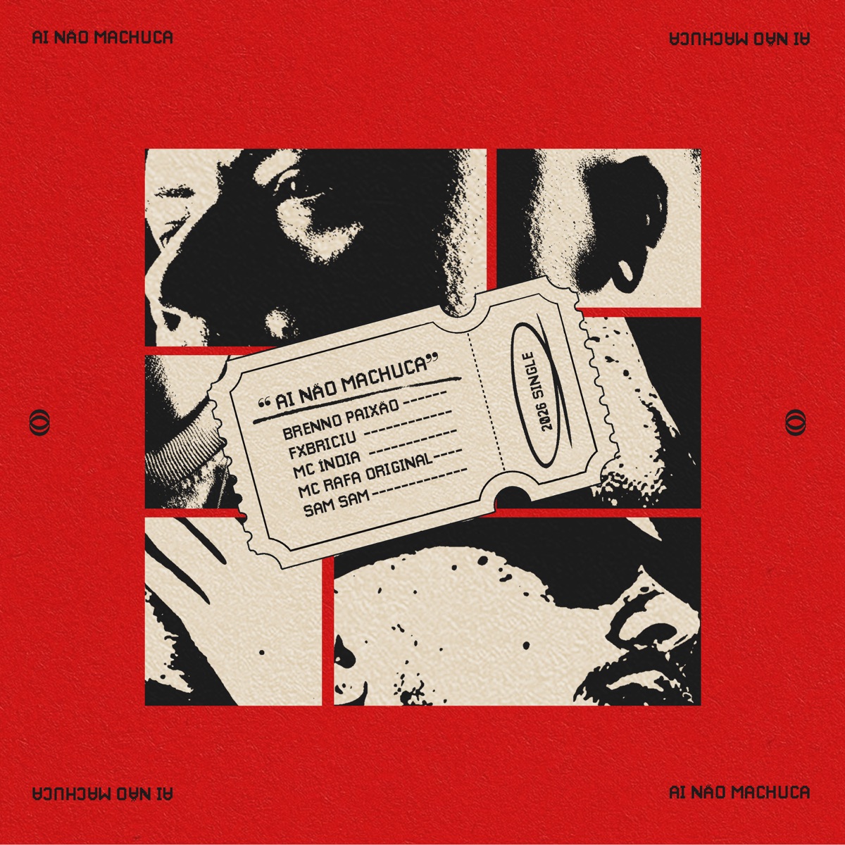 Ai Não Machuca (feat. Mc India) - Single by Fxbriciu & MC Rafa Original album cover