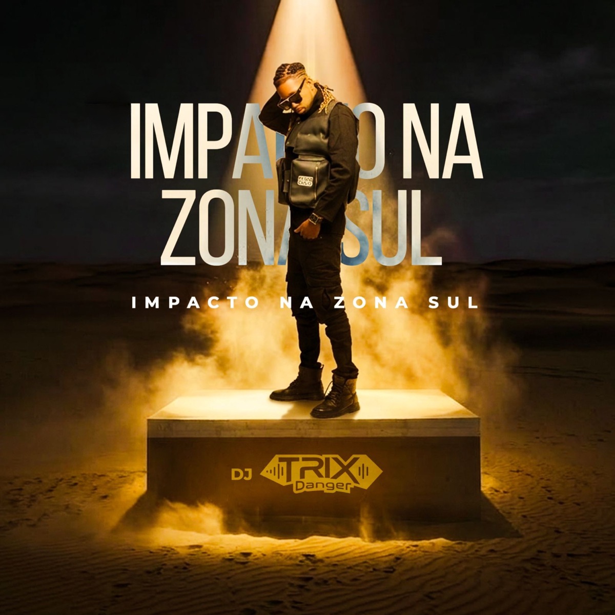 Impacto na Zona Sul - EP by Dj Trix Danger album cover