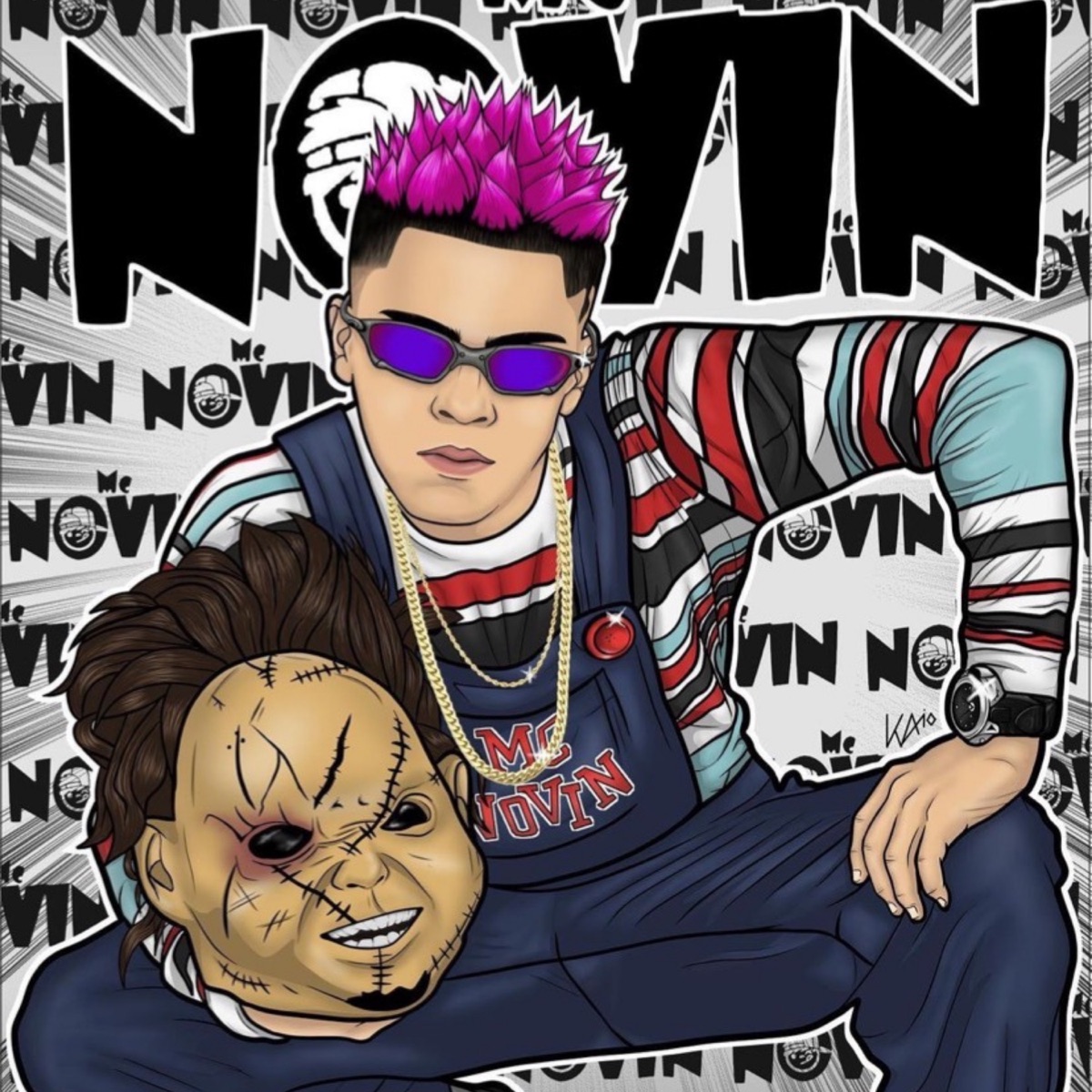 Bebe Que Passa - Single by MC Novin album cover