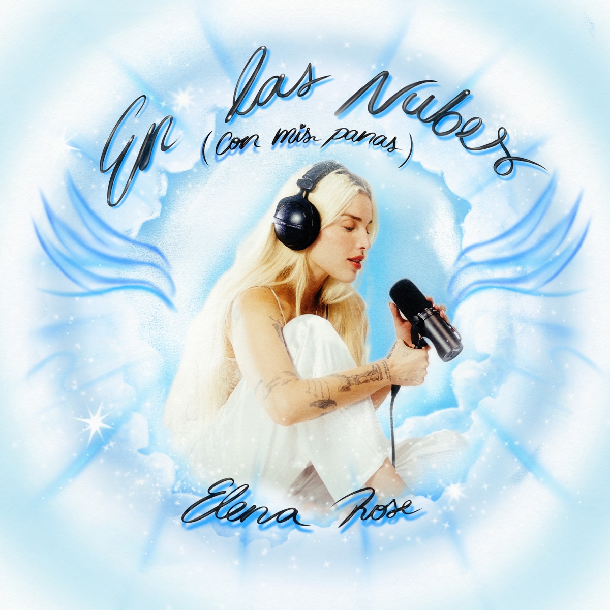 En Las Nubes - Con Mis Panas by ELENA ROSE album cover