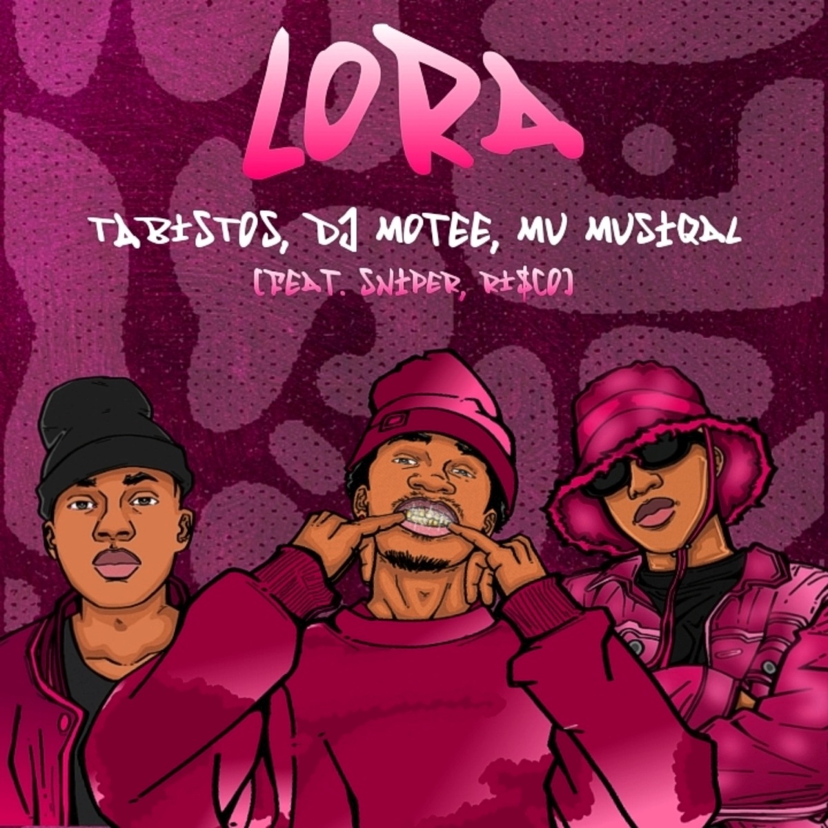Lora (feat. SNiPER & RI$co) - Single by TABISTOS, Mu MuziQal & Motheo Teffo album cover