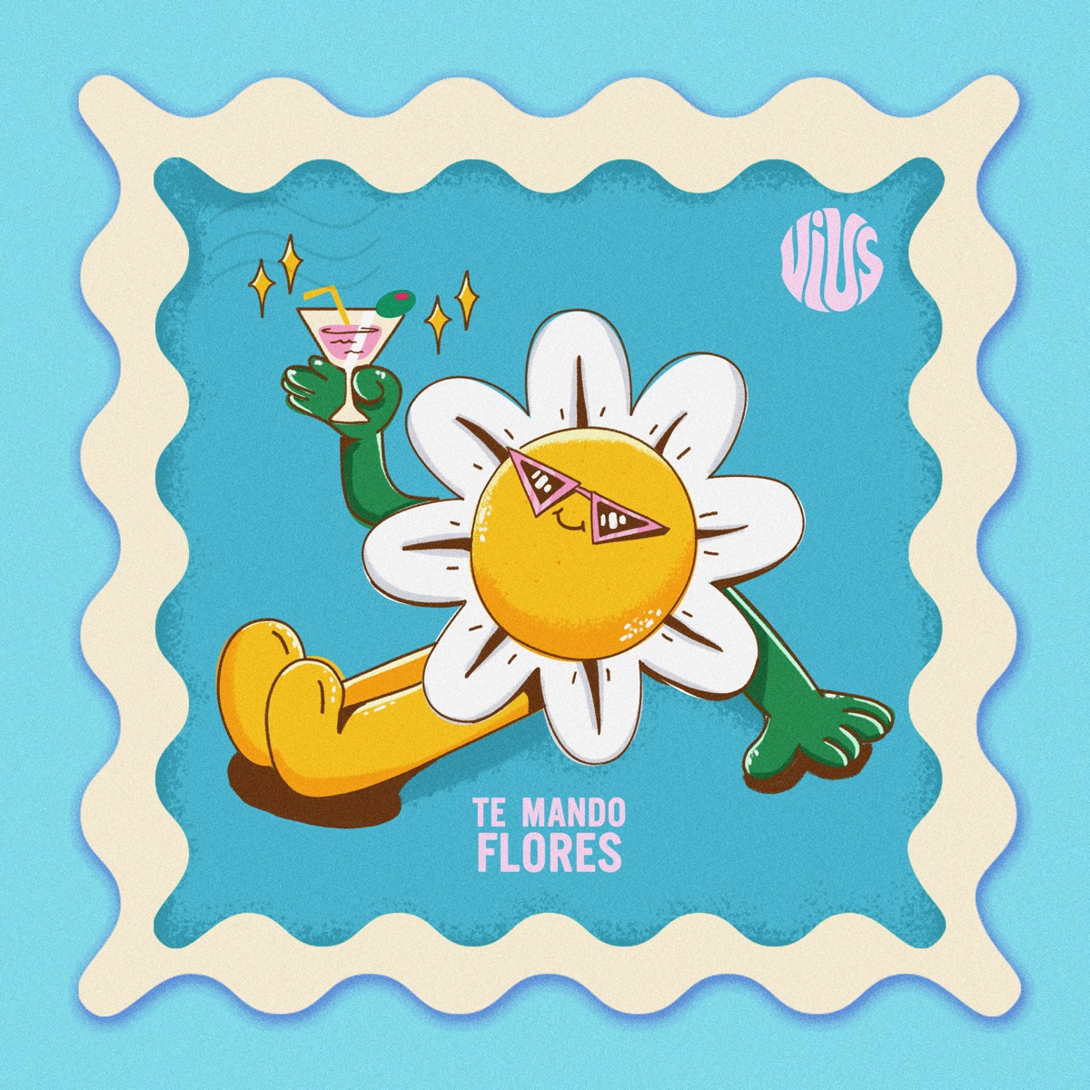 TE MANDO FLORES - Single by Vius album cover
