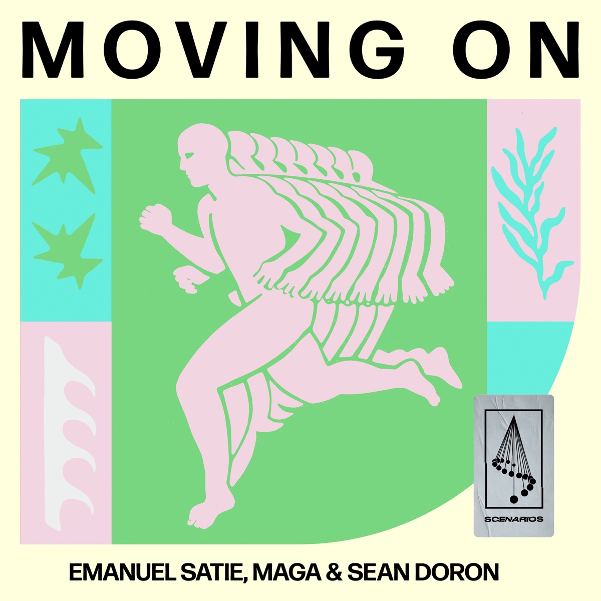 Moving On - Single by Emanuel Satie, Maga & Sean Doron album cover