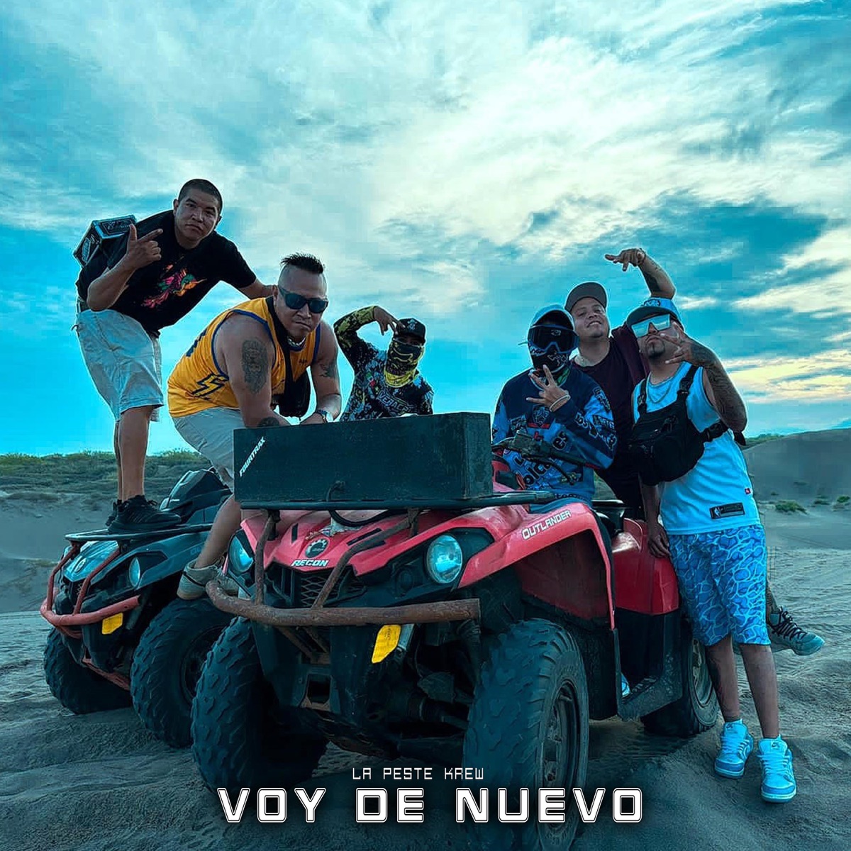 Voy de Nuevo (feat. Viruz One, Chg Demencia Lirica, The Big Mata & Antonio Espock) - Single by LA PTK MX album cover