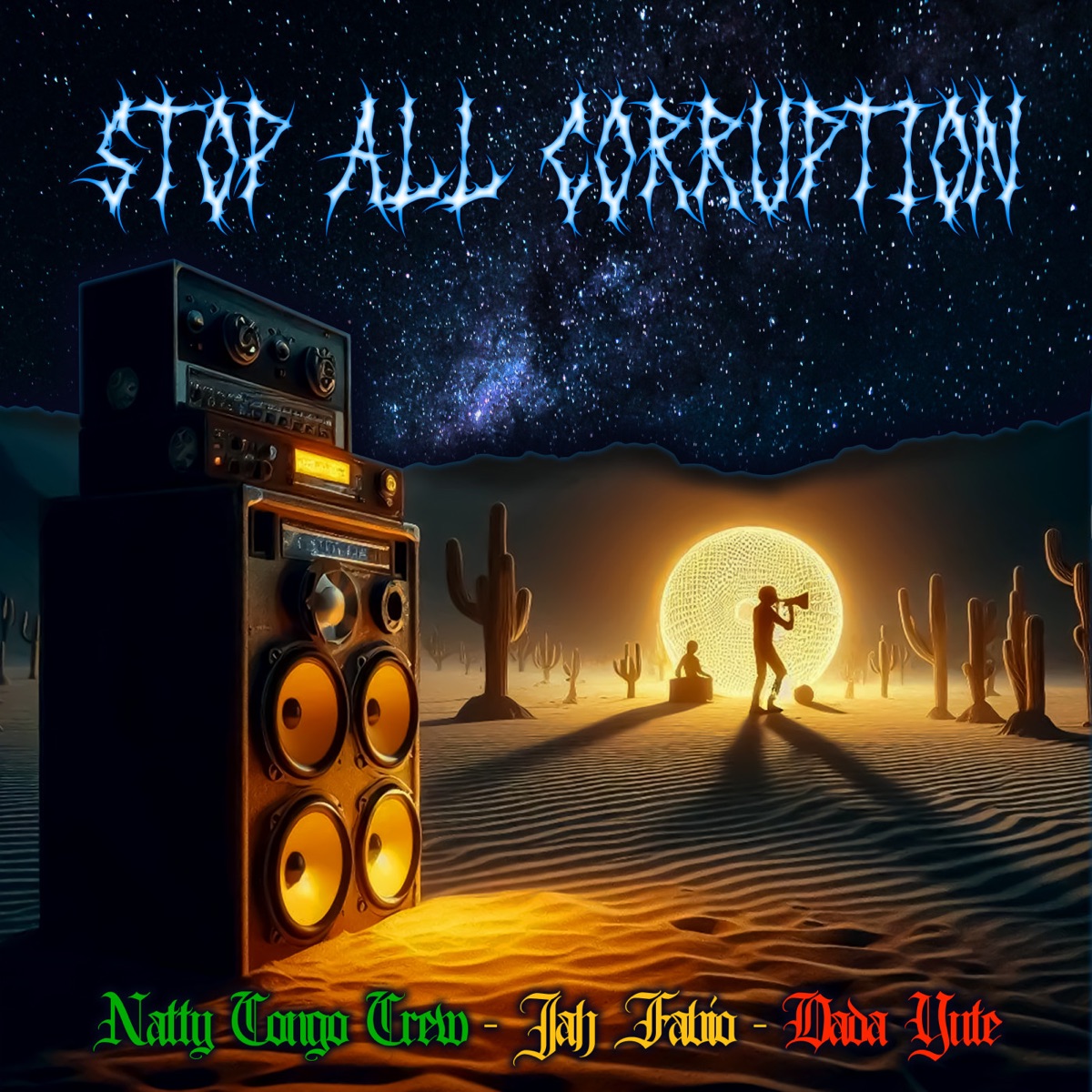 Stop All Corruption - Single by Natty Congo Crew, Jah Fabio & Dada Yute album cover