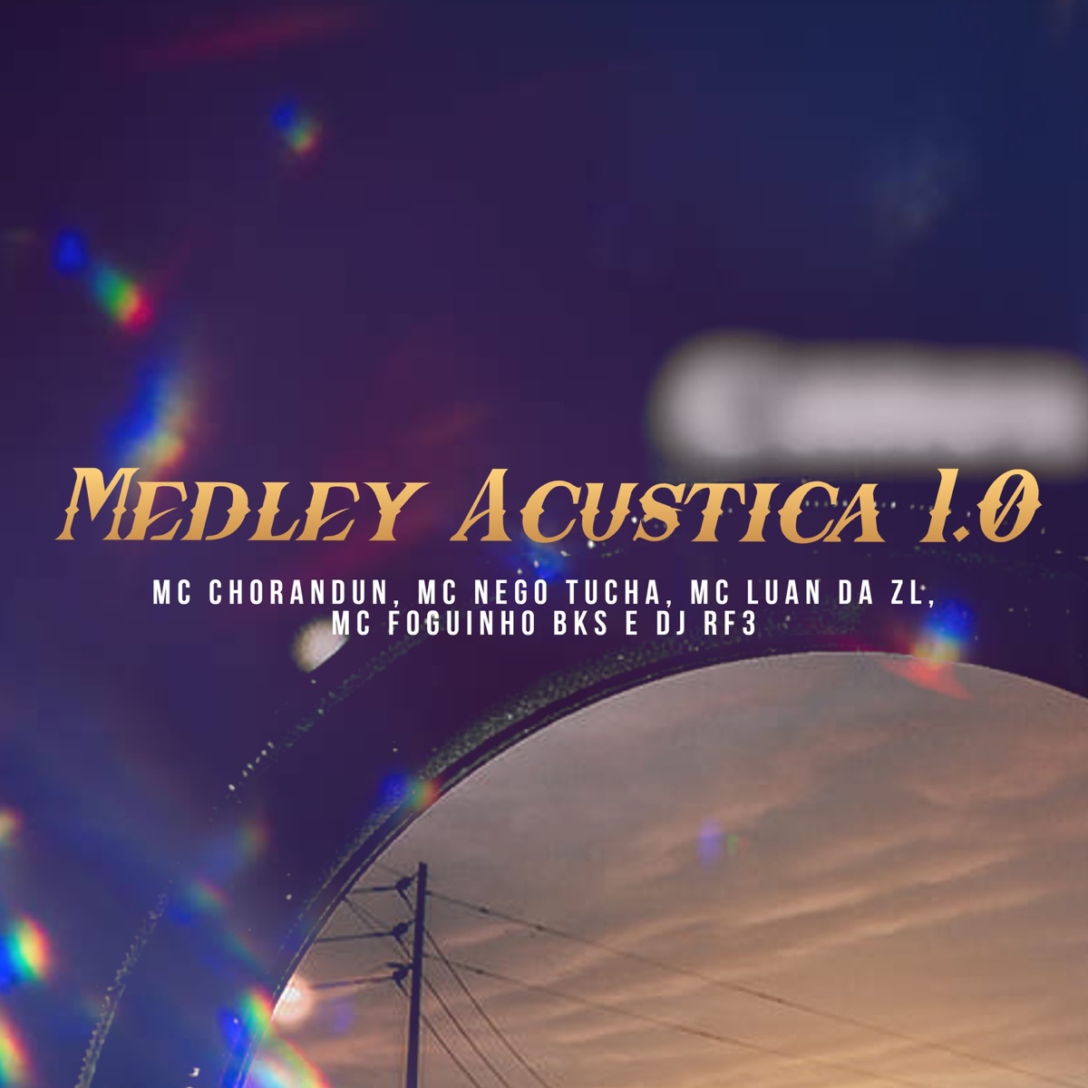 Acustica 1.0 - Single by Mc chorandun, DJ RF3 & MC Nego Tucha album cover