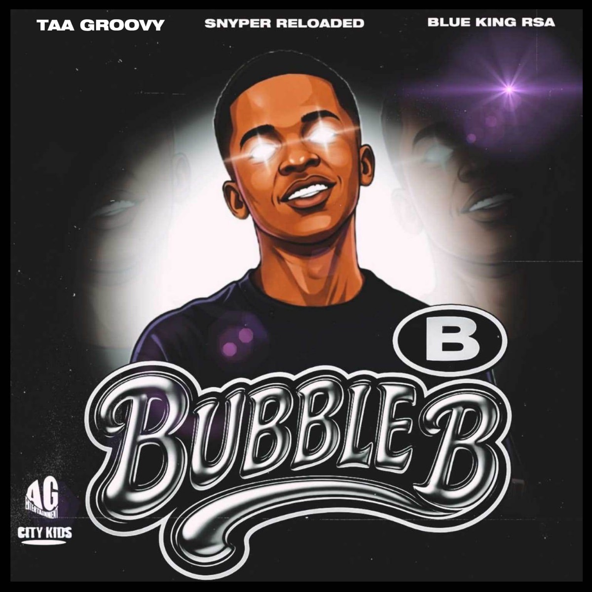 BUBBLE B - Single by TaaGroovy, Snyper Reloaded & Blue King RSA album cover