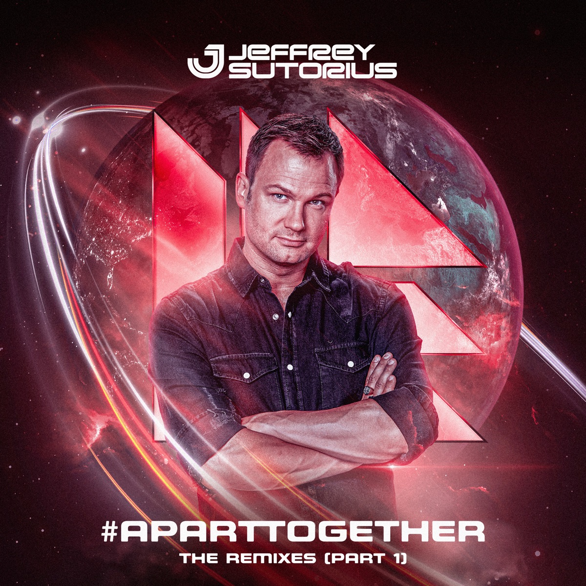 #Aparttogether (The Remixes Part 1) by JEFFREY SUTORIUS album cover
