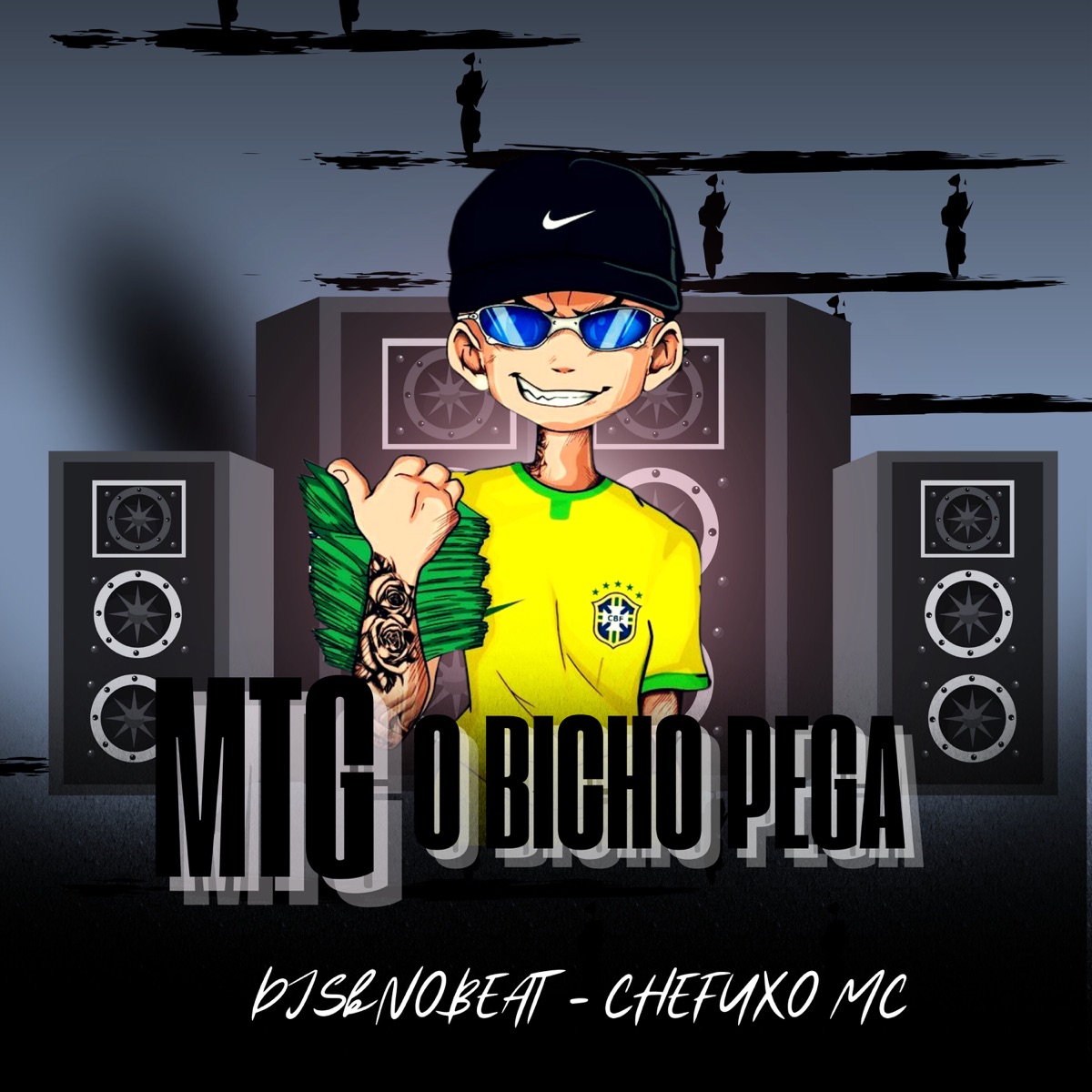 Mgt o Bicho Pega - Single by CHEFUXO MC & DJ SB no Beat album cover