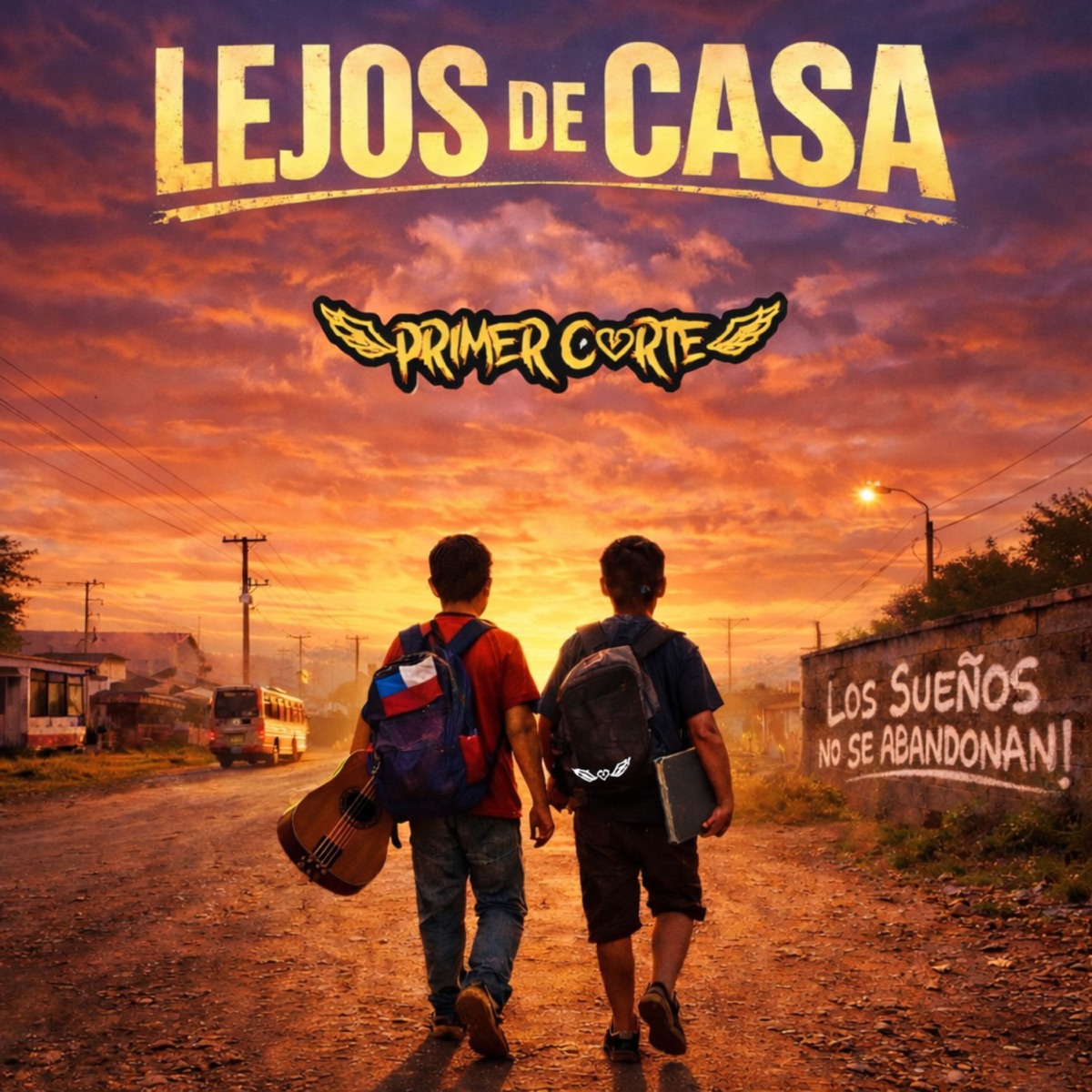 Lejos de Casa - Single by Primer Corte album cover