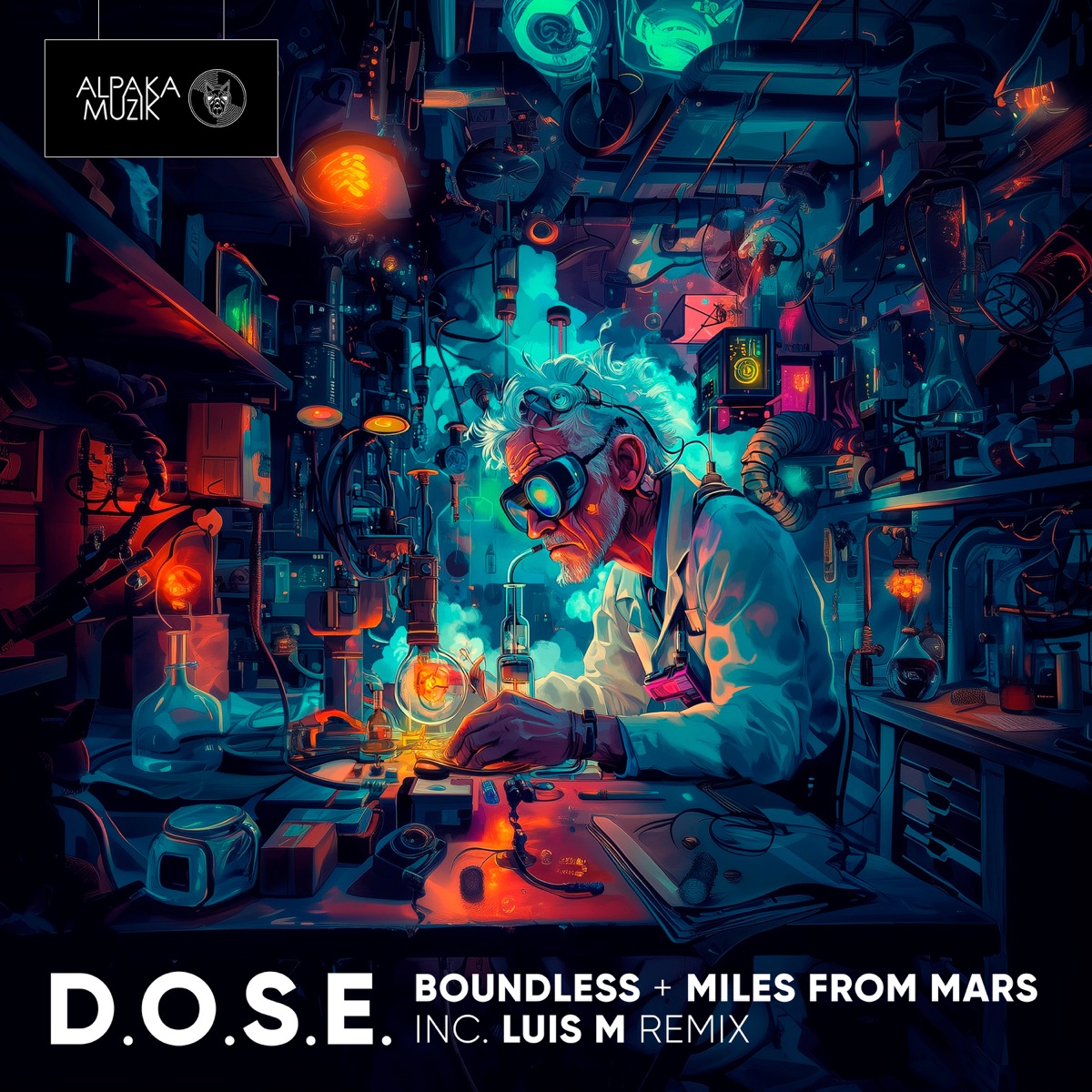 D.O.S.E. (Luis M Remix) - Single by Boundless & Miles from Mars album cover