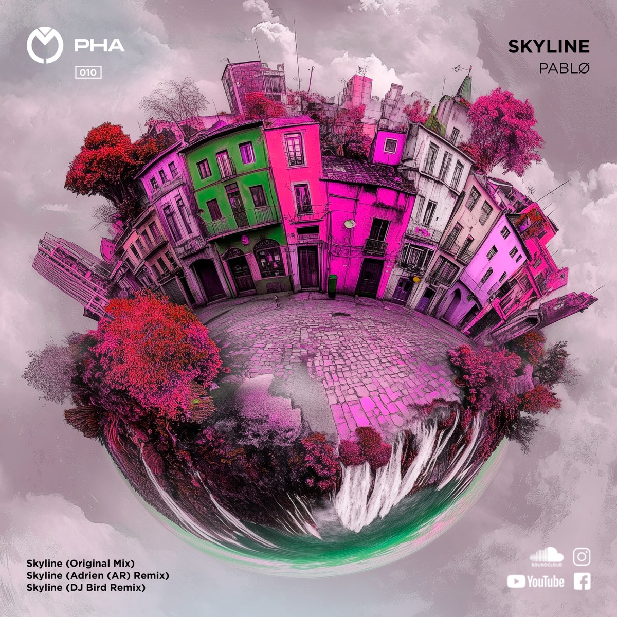 Skyline - Single by Pablo ., DJ Bird & Adrien (AR) album cover