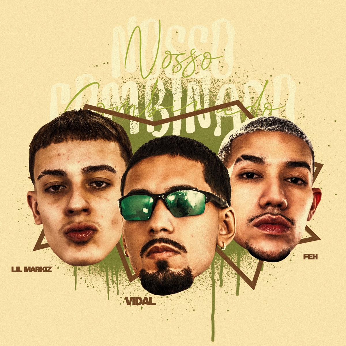 Nosso Combinado - Single by Vidal, Lil Markiz & Feh album cover