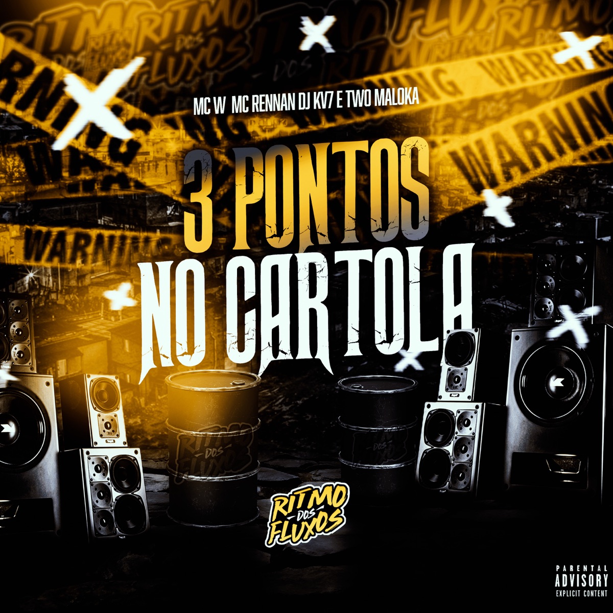 3 Pontos no Cartola (feat. DJ KV7) - Single by Two Maloka, MC W & Mc Rennan album cover