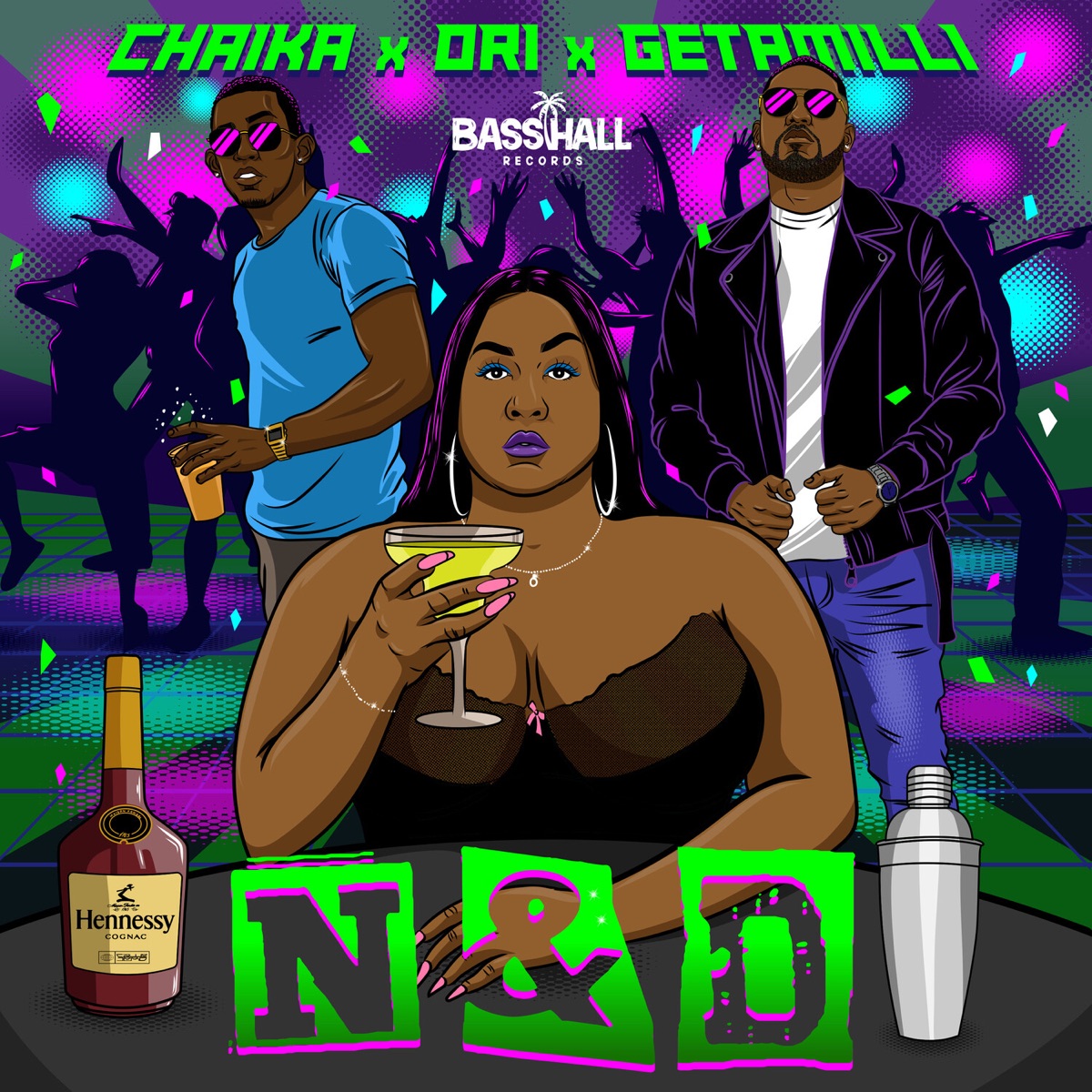 N & D - Single by Chaika, ORI & Getamilli album cover