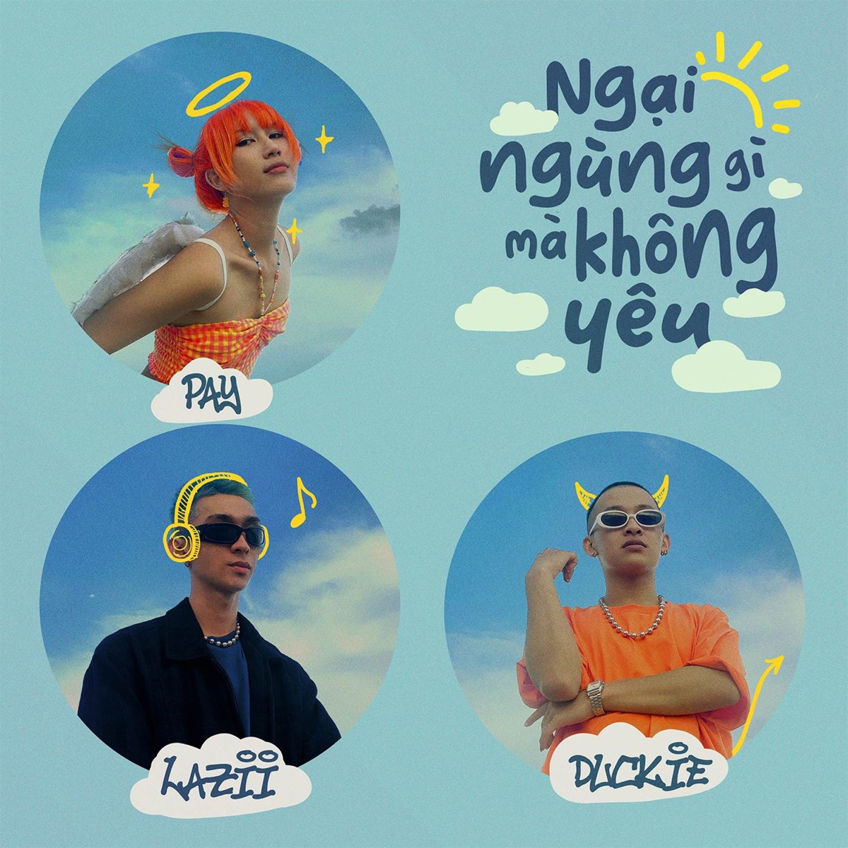 Ngại ngùng gì mà không yêu - Single by Pay & Duckie album cover