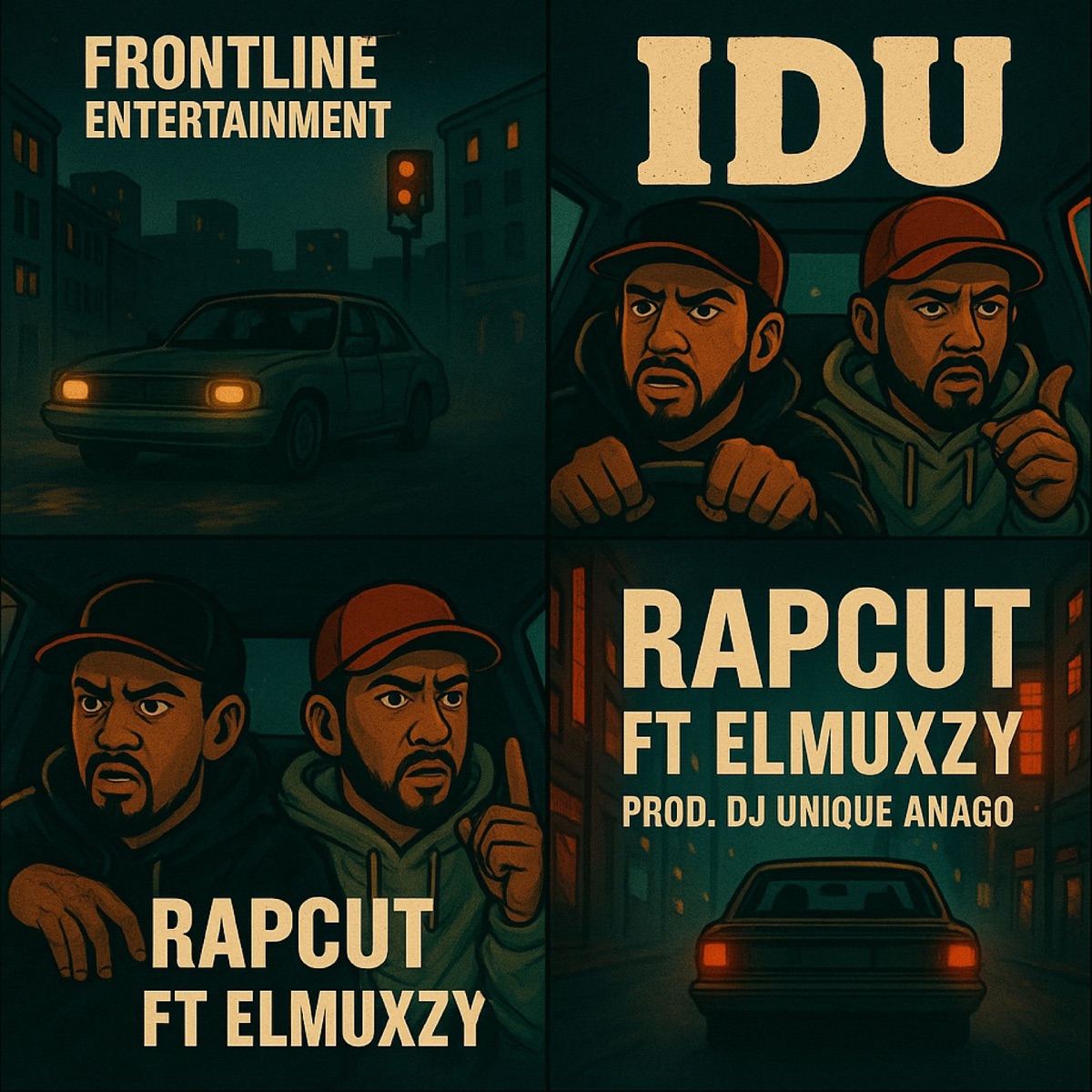 Idu (feat. Elmulxzy) - Single by Rapcut album cover