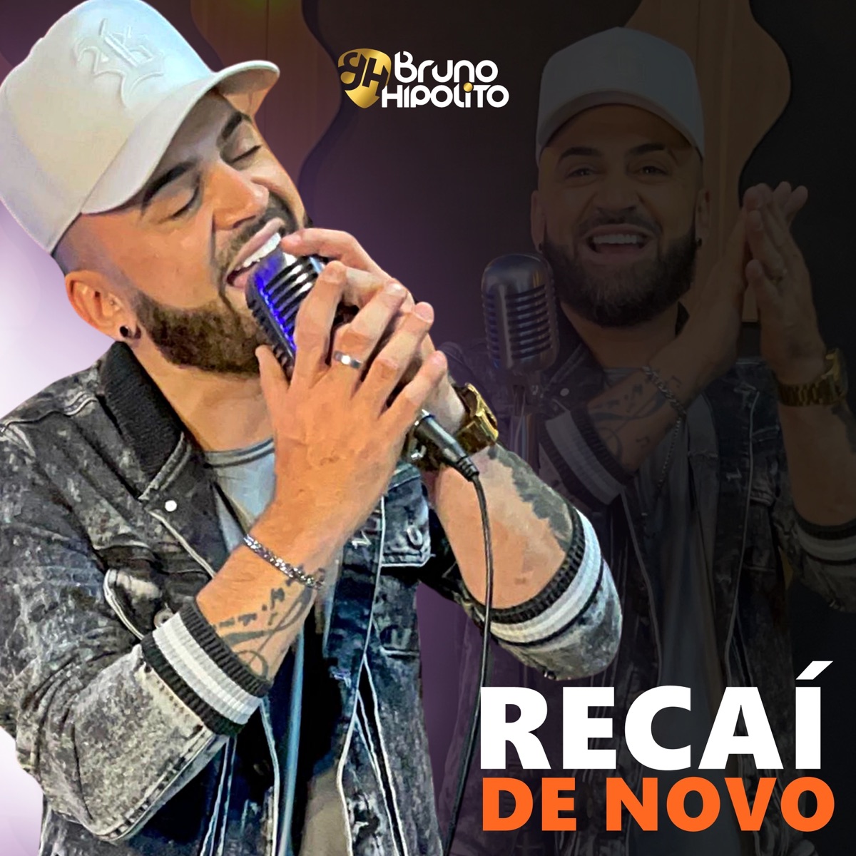 Recaí de Novo - Single by Bruno Hipólito album cover