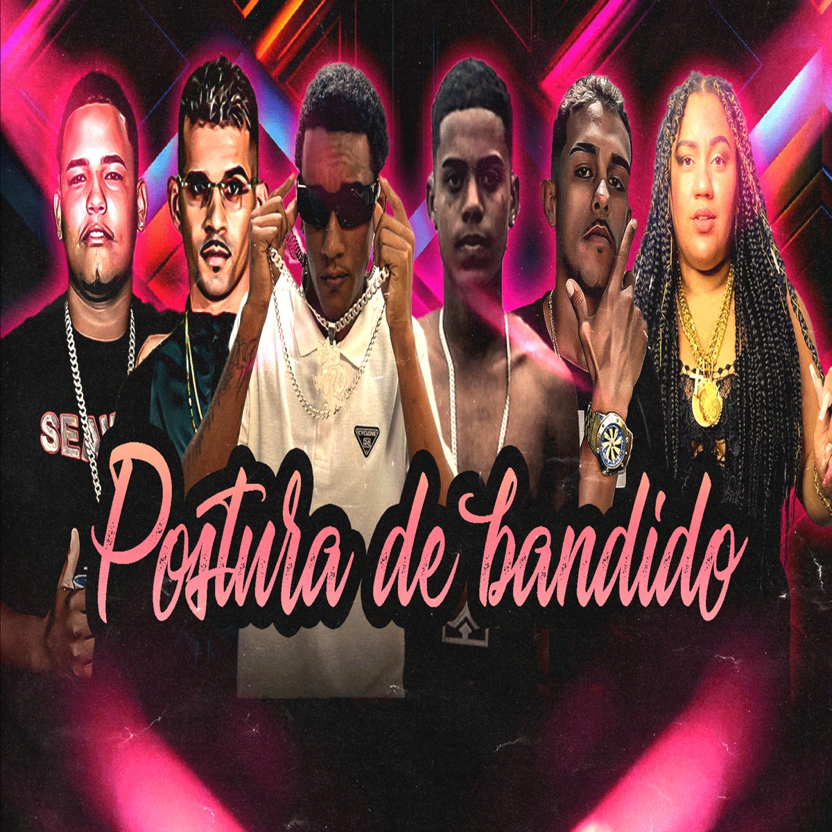 Postura de Bandido - Single by Mc Mila, Eo Lipe, eo vitor, eo nem & wl o brabo album cover