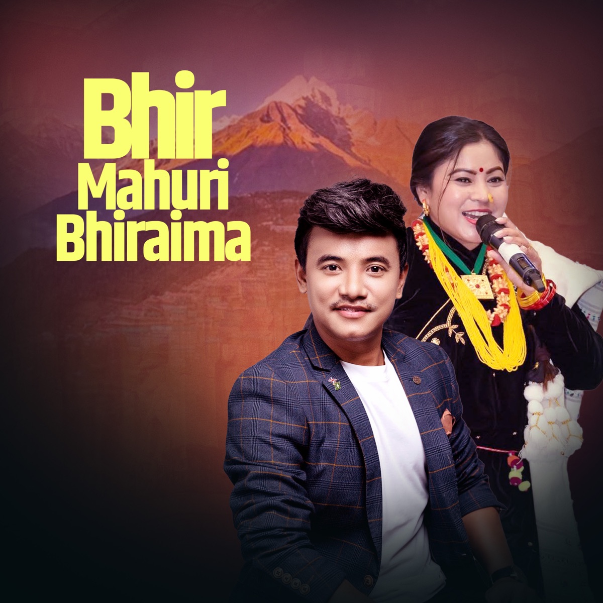 Bhir Mahuri Bhiraima (Live) - EP by Suraj Lamichhane, Chij Gurung & Deepika Bayambu Magar album cover