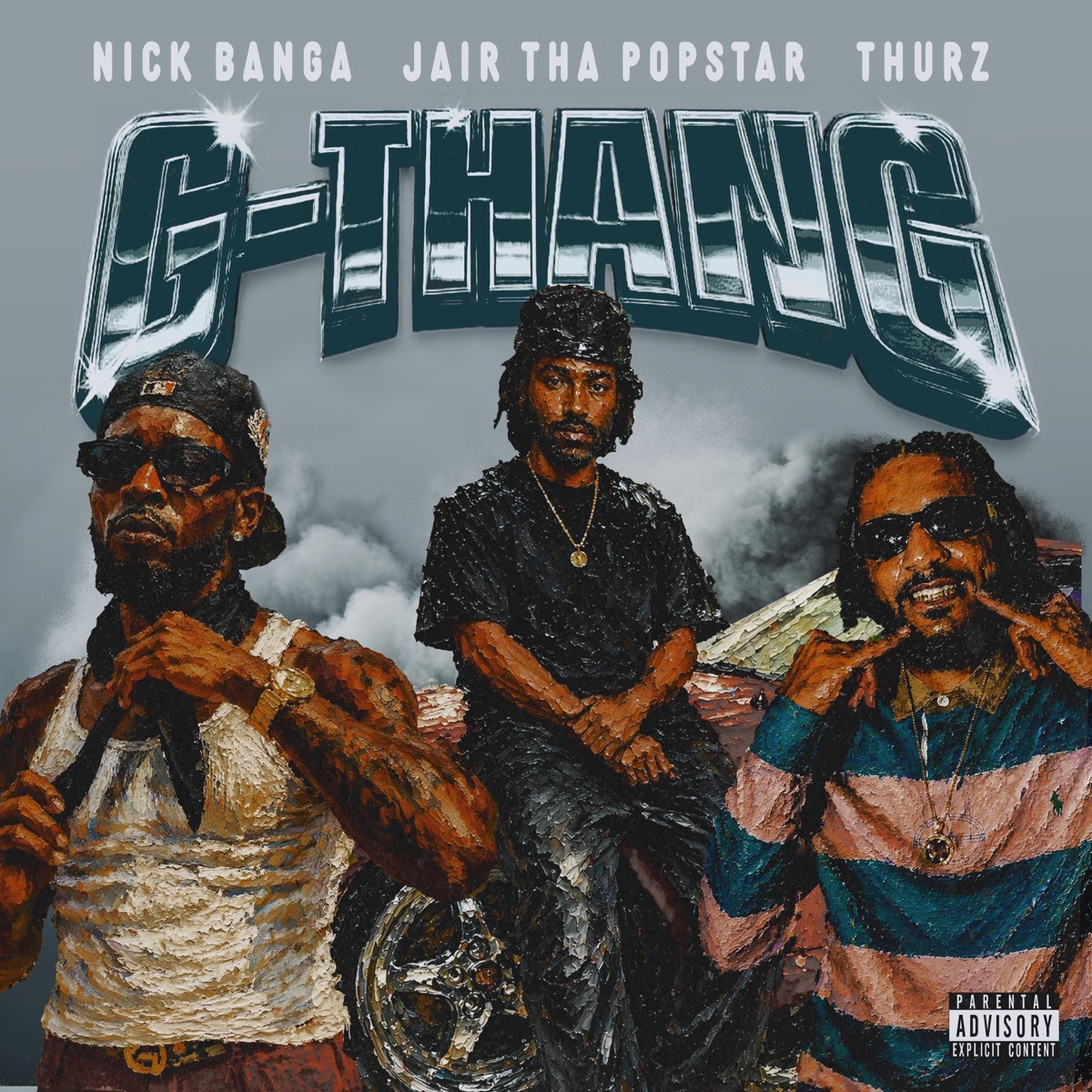 G Thang (feat. Jair Tha Popstar & Thurz) - Single by Nick Banga album cover