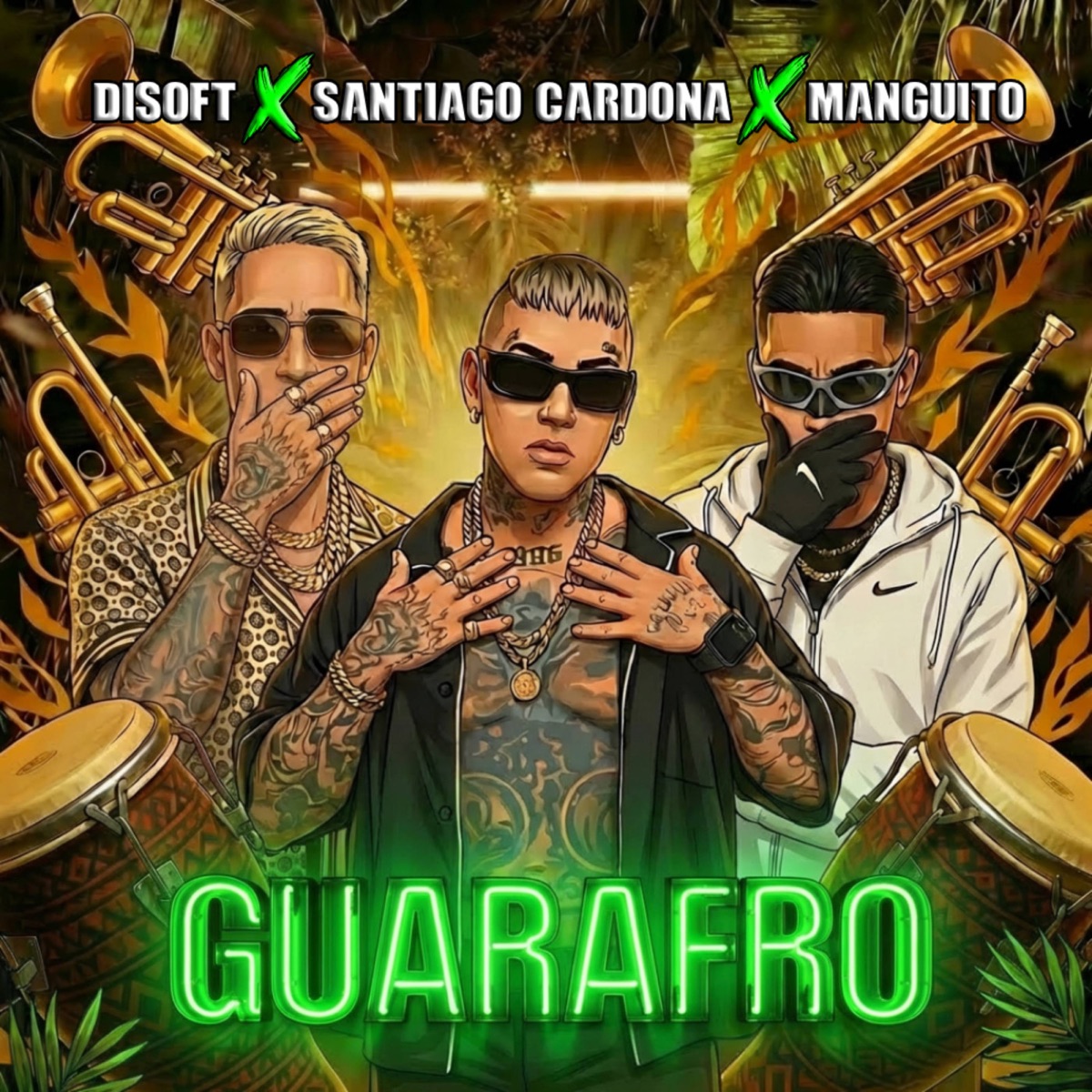 GUARAFRO - Single by Disoft, Santiago Cardona & Manguito DJ album cover