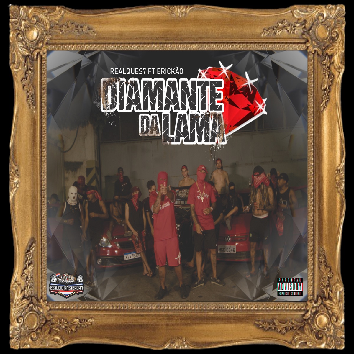 DIAMANTE DA LAMA (feat. LIL ZLATAN) - Single by AMSTERDAM, Erickão & RealQues7 album cover
