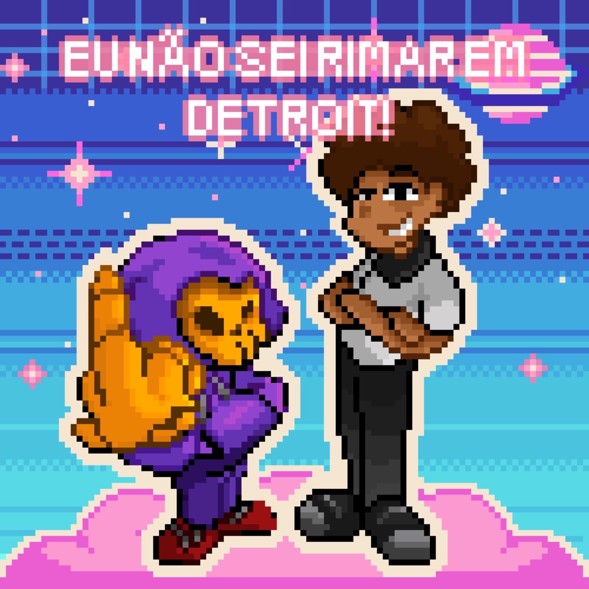 Eu não sei rimar em Detroit - Single by LILDUDX & VITCHERA album cover