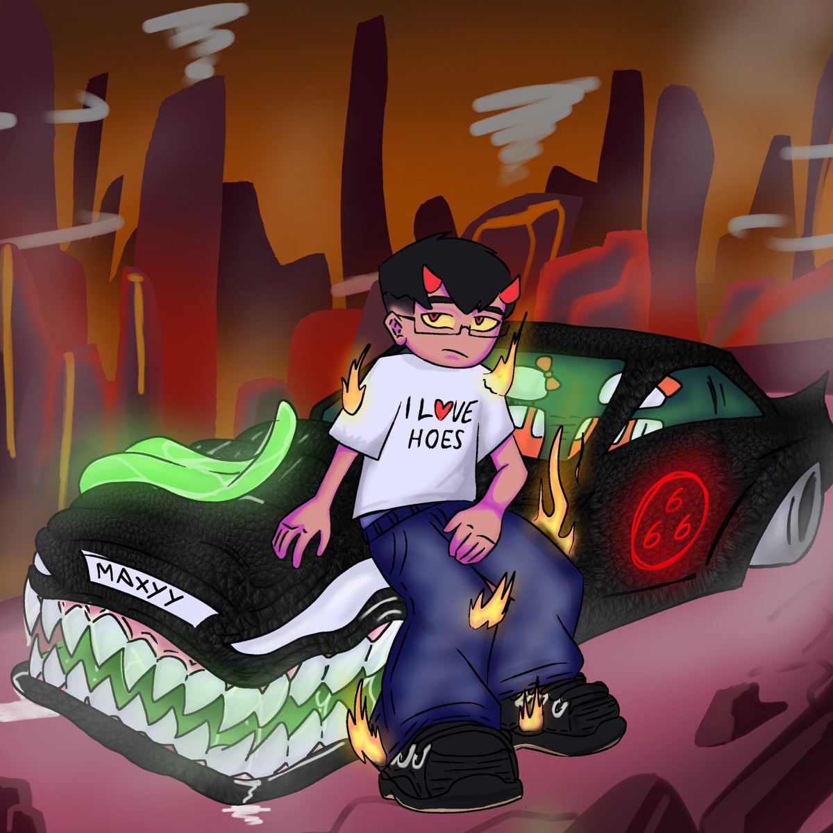 666 - Single by Young Maxyy & Rayder album cover