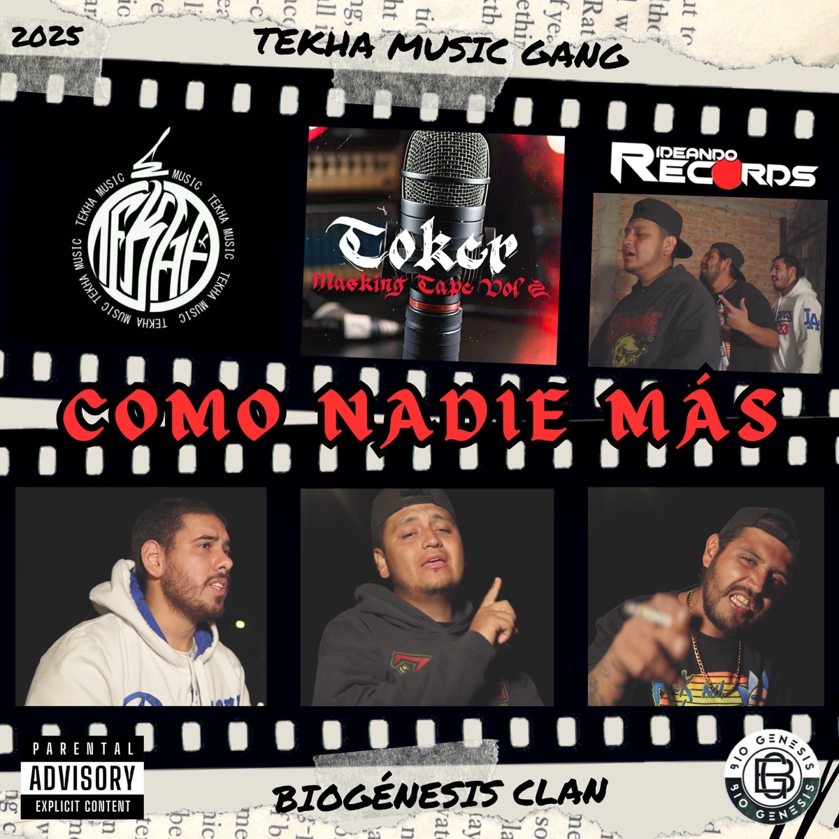 Como nadie más (feat. Toker MC Oficial & Mark Vega) - Single by Biogénesis Clan album cover