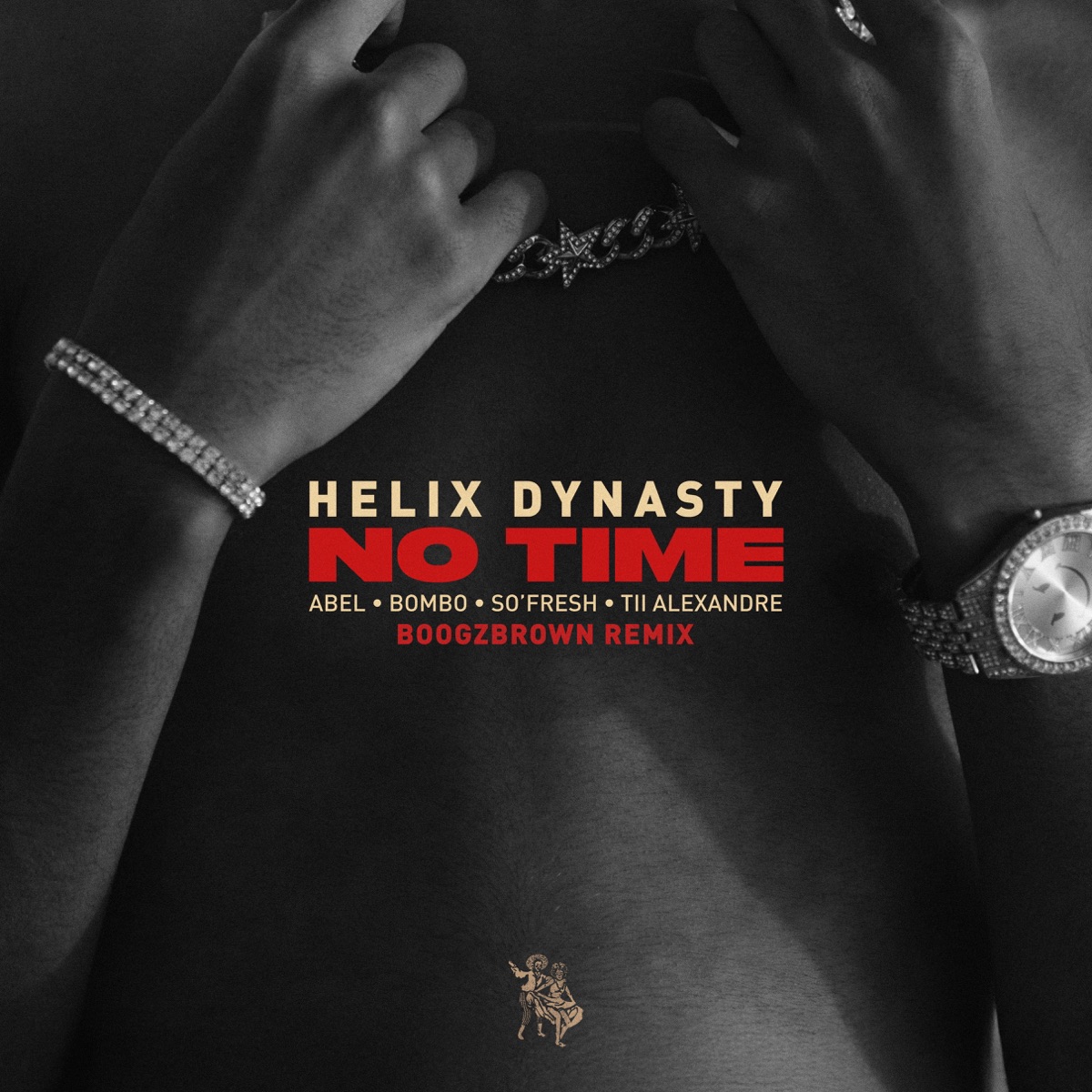 NO TIME (feat. Abel, Bombo, So'Fresh & Tii Alexandre) [Boogzbrown Remix] - Single by Helix Dynasty album cover