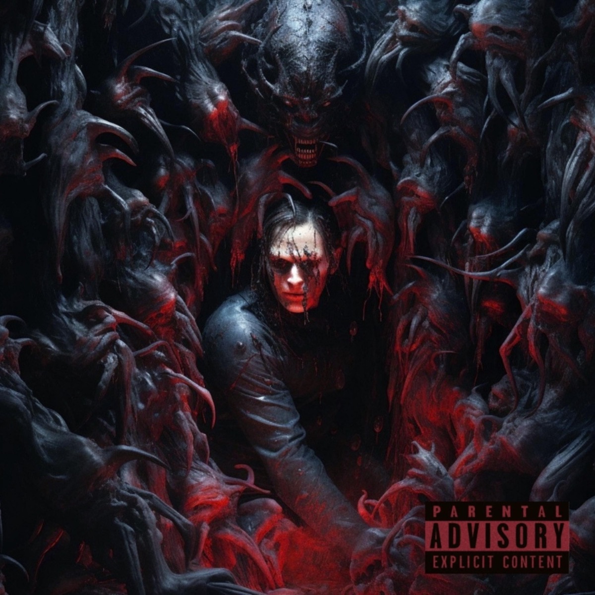 КРОВЬ - Single by JKRXN & Frsh album cover