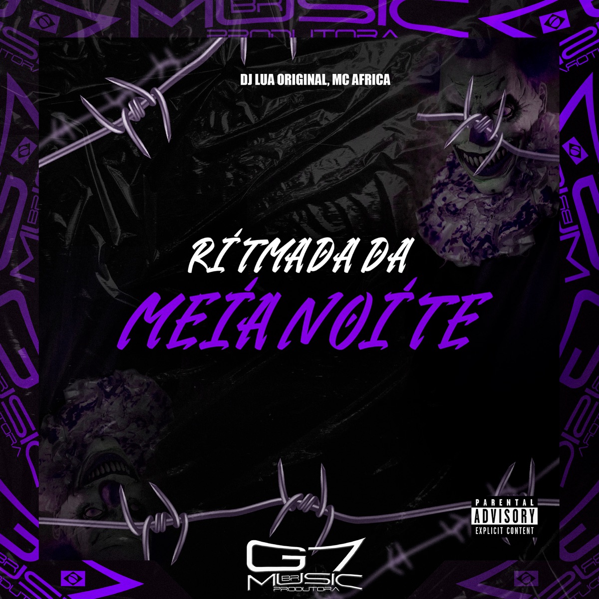 Ritmada da Meia Noite - Single by DJ Lua Original & MC AFRICA album cover
