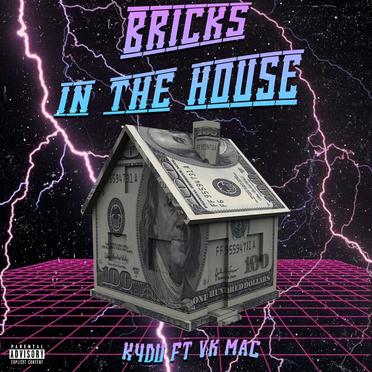 Bricks In The House - Single by K4DU & Vk Mac album cover