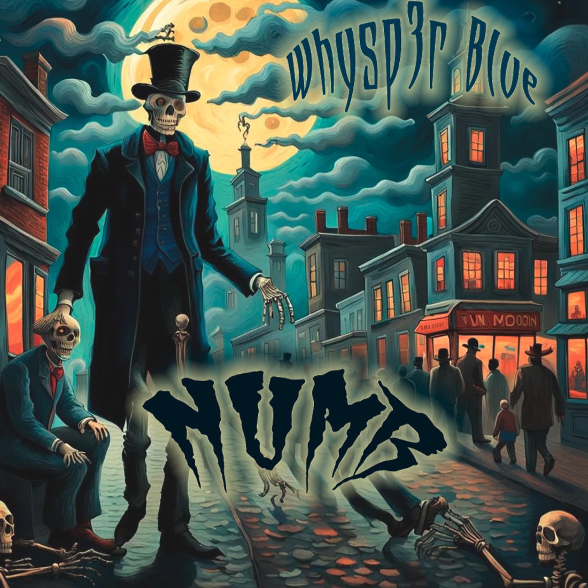 Numb - Single by Whysp3r Blue album cover