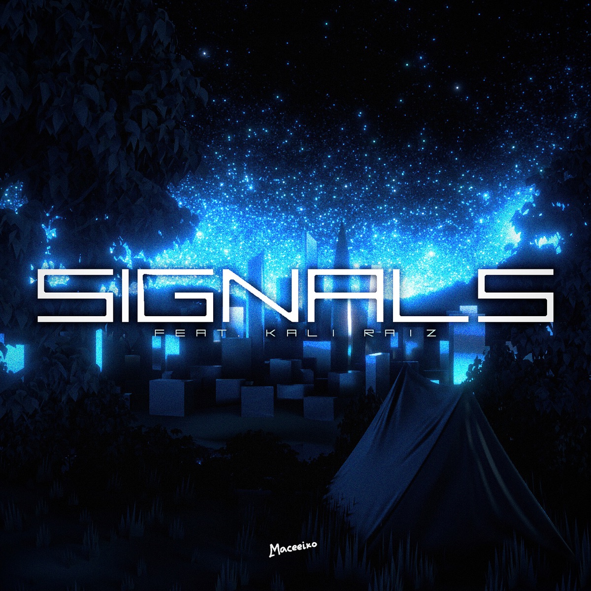 Signals (feat. Kåli Raiz) - Single by Maceeiko album cover