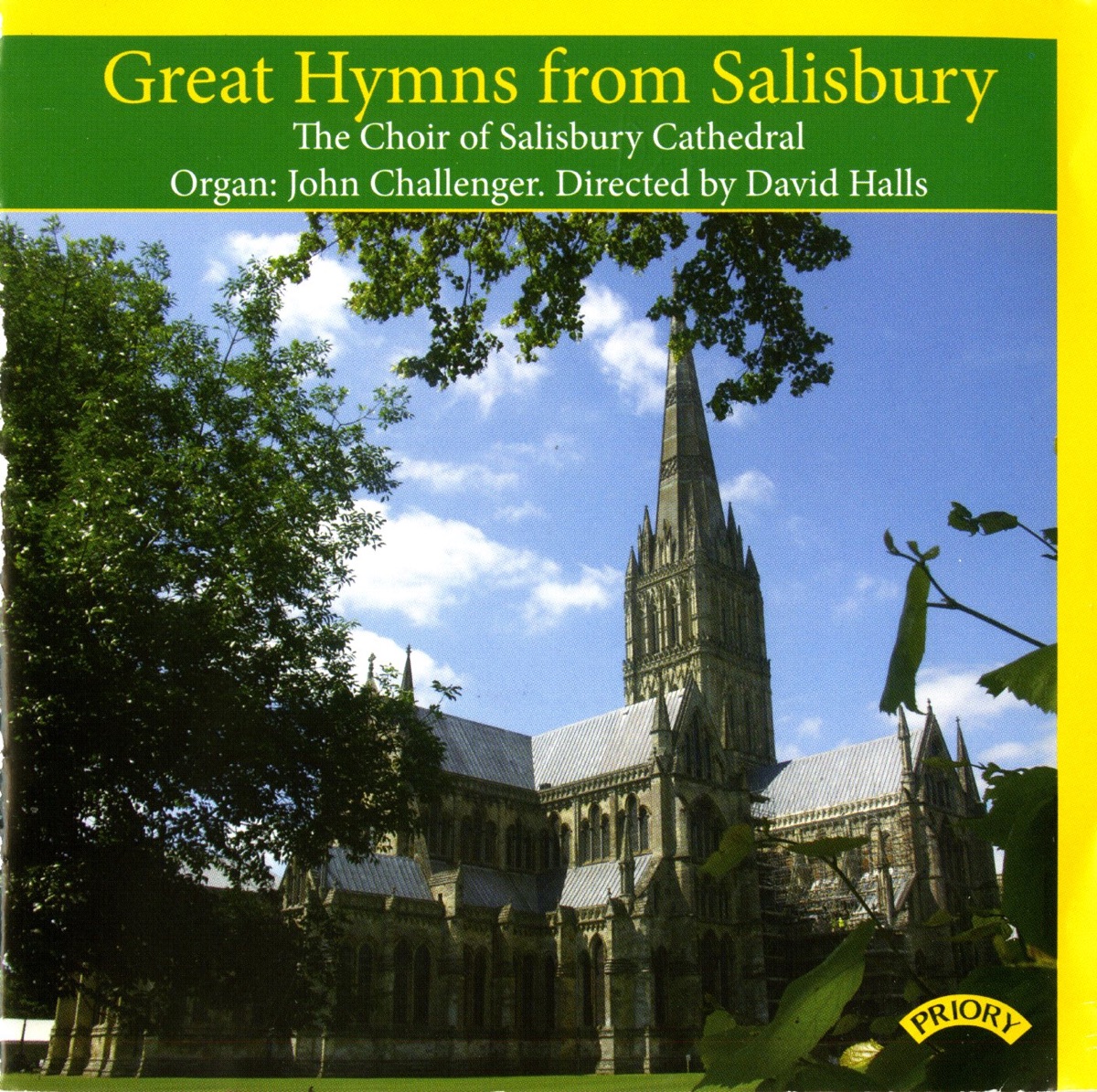 Great Hymns from Salisbury by Salisbury Cathedral Choir, John Challenger & David Halls album cover