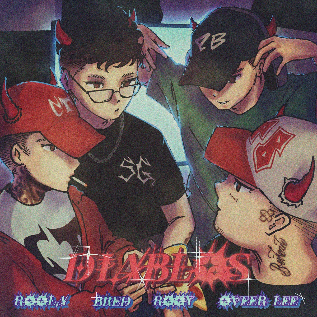 DIABLOS (feat. Oveer Lee, Bred & rooy) - Single by Roola album cover