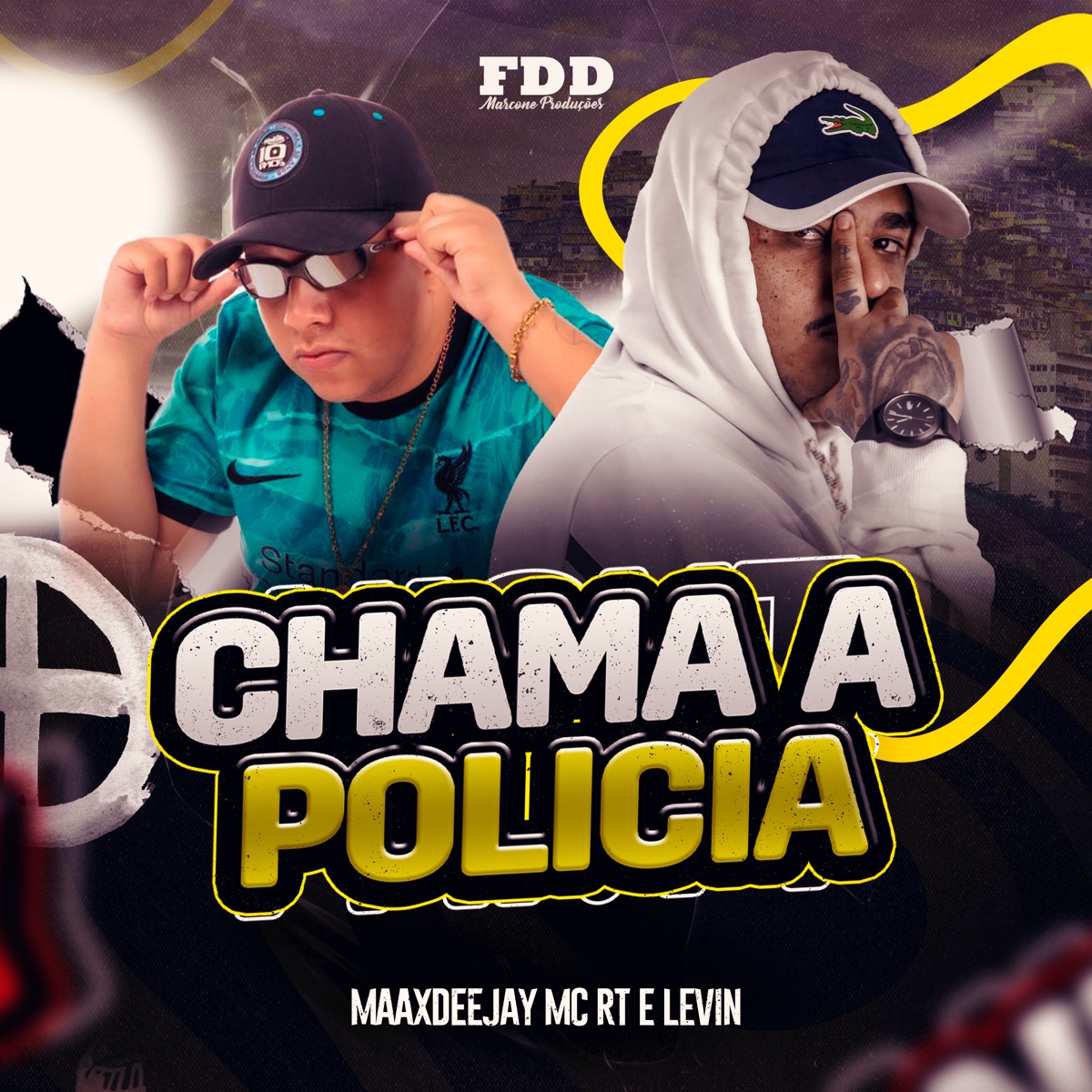Chama a Policia - Single by Maax Deejay, MC RT & MC Levin album cover