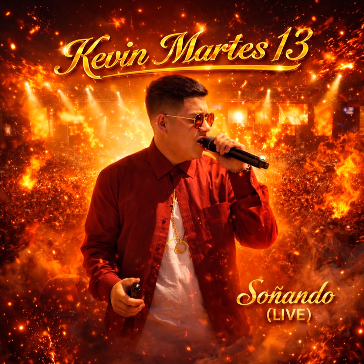 Soñando (Live) - Single by Kevin Martes 13 album cover