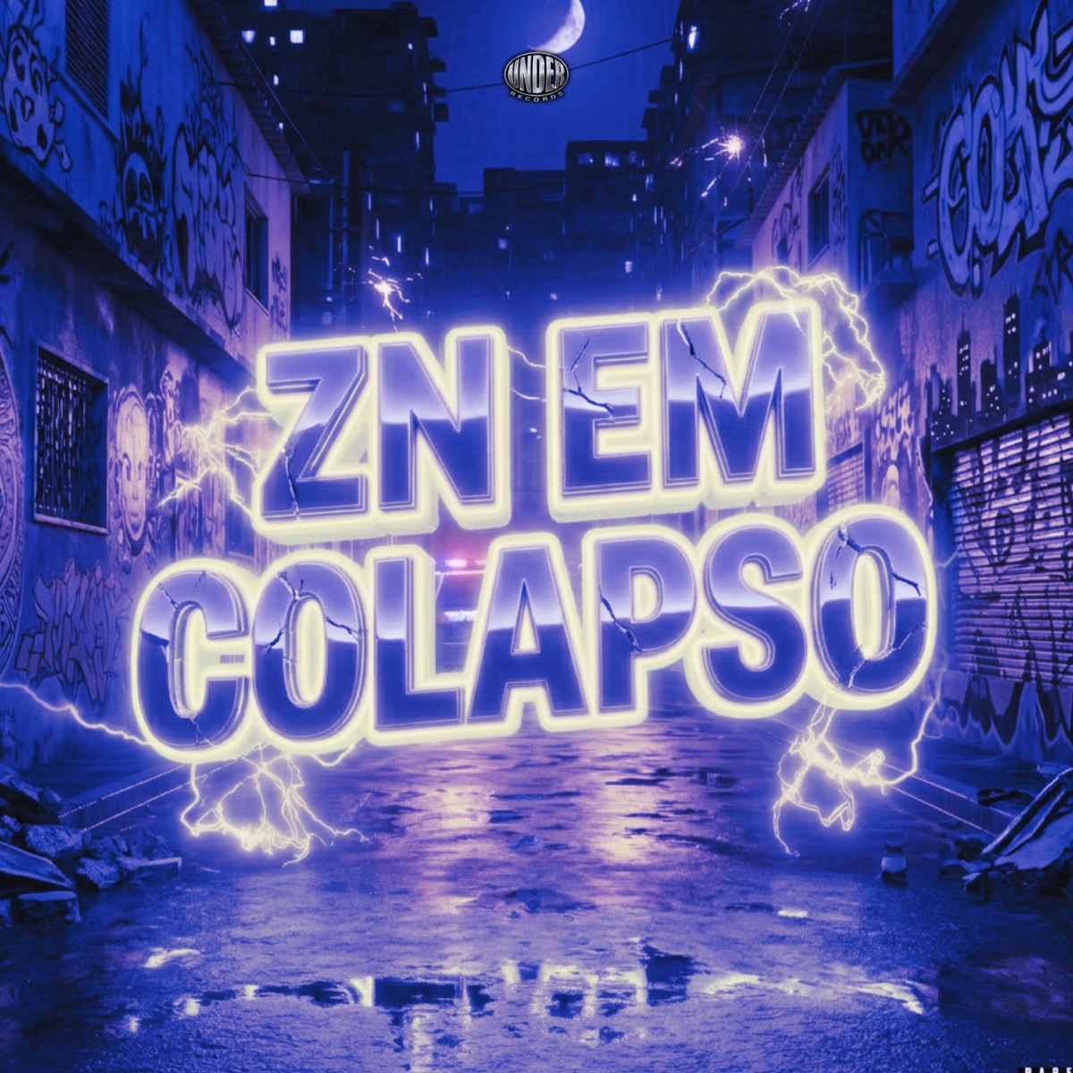 ZN EM COLAPSO (feat. MC Flavinho) - Single by Dj Yunix, DJ BS9, Zaghini & MC Luana SP album cover