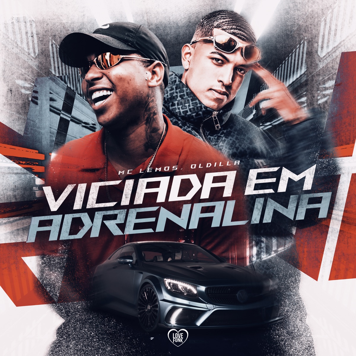 Viciada em Adrenalina - Single by MC Lemos album cover