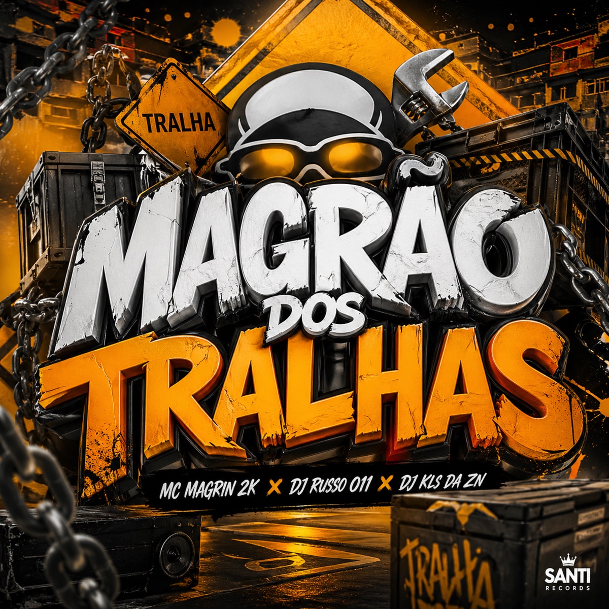 Magrão dos Tralhas - Single by DJ RUSSO 011, DJ KLS DA ZN & MC Magrim 2K album cover