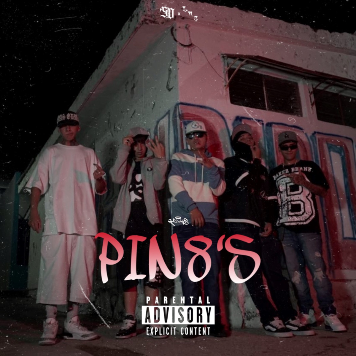 Pin8s (feat. Calezey) - Single by Zombie LNC, Yung Flakks, Lpillo & JR LNC album cover