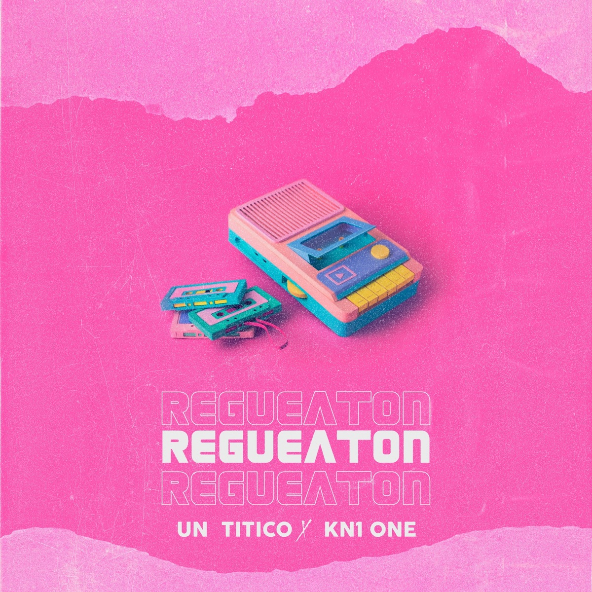 Regueaton - Single by Un Titico & Kn1 One album cover